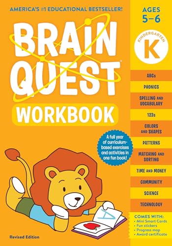 Brain Quest Workbook: Kindergarten Revised Edition (Brain Quest Workbooks) von Workman Publishing Company